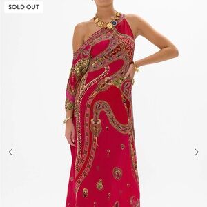 Camilla Kissed By A Cobra One-Shoulder Dress